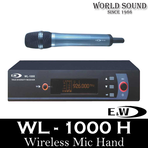E&amp;W - WL1000H 무선핸드마이크