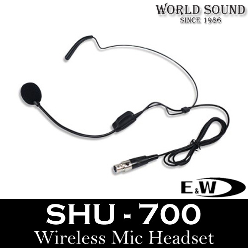 E&amp;W - SHU-700 무선헤드셋마이크
