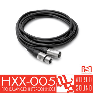HOSA - HXX-005 Pro Balanced Interconnect1.52m