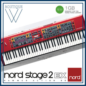 NORD STAGE 2 EX 88 [노드 스테이지 2 EX 88] 88 key Digital Stage Piano with Synth