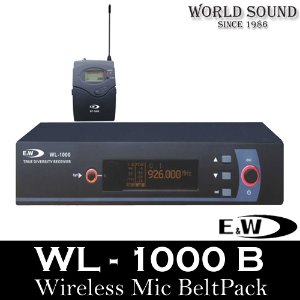 E&amp;W - WL1000B 무선핀마이크