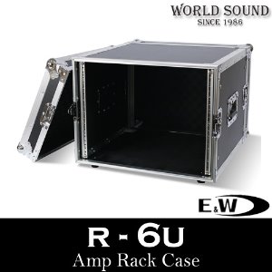 E&amp;W - R6U 앰프 랙케이스 KR-6U