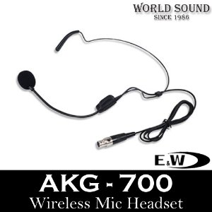 E&amp;W - AKG-700 무선헤드셋마이크