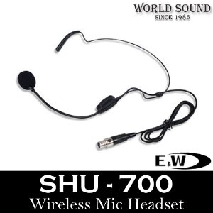E&amp;W - SHU-700 무선헤드셋마이크