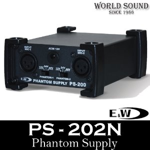 E&amp;W - PS202N 2채널 팬텀파워