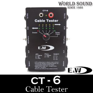 E&amp;W - CT 6 케이블테스터기