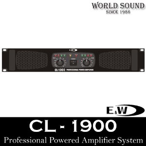 E&amp;W - CL1900 8옴 1000와트 파워앰프