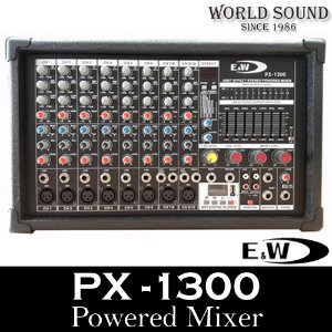 E&amp;W - PX 1300 1300와트 파워드믹서