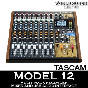 TASCAM - MODEL 12 멀티트랙레코딩 오디오믹서 오디오인터페이스