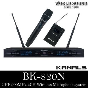 KANALS - BK-820N 2채널 무선마이크