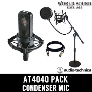 Audio-Technica - AT4040SM 콘덴서마이크 패키지