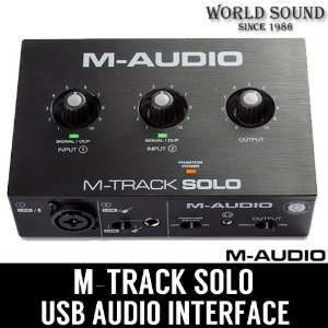 M-Audio M-Track Solo USB오디오인터페이스 오인페