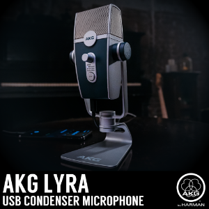 AKG - LYRA 온라인방송용 프로페셔널 USB 마이크