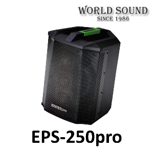 엔터프로 신제품 EPS-250pro 충전식 스피커 이동형 소프트케이스포함