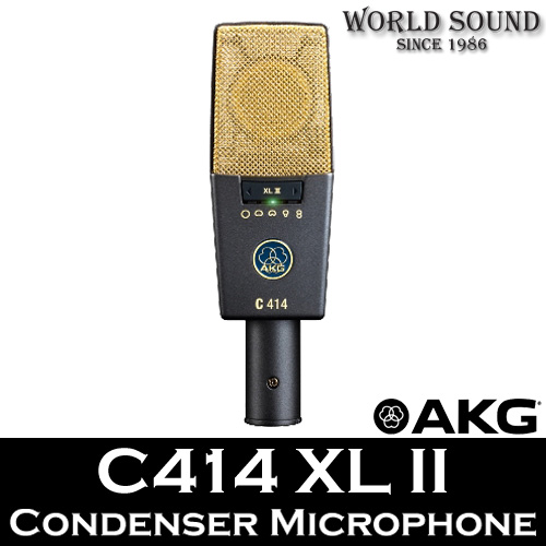 AKG - C414 XLII 프로페셔널 멀티패턴 레코딩 콘덴서마이크