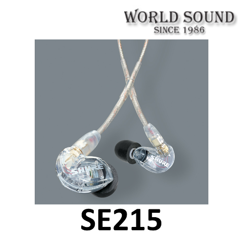 슈어 SE215-CL-A/ Shure SE215 투명/클리어 이어폰