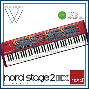 NORD STAGE 2 EX COMPACT [노드 스테이지 2 EX 컴팩트] 73 key Digital Stage Piano with Synth