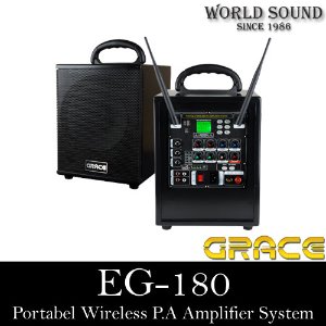 GRACE(그레이스) - EG-180 (USB,블루투스,가방포함) 200와트 포터블스피커