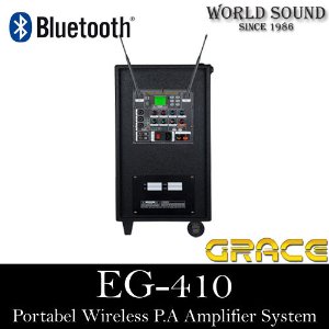 GRACE(그레이스) - EG-410(USB,블루투스) 400와트 포터블스피커