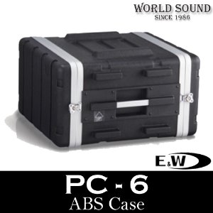 E&amp;W - PC-6 ABS 랙케이스 PC-6U