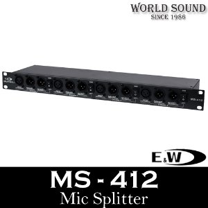 E&amp;W - MS412 마이크분배기
