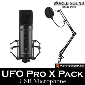 INFRASONIC - UFO Pro X 블랙에디션 마이크 팝필터 굴절스탠드 패키지