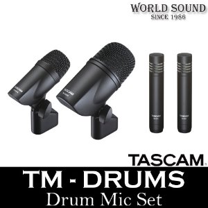 TASCAM - TM-DRUMS 드럼마이크세트