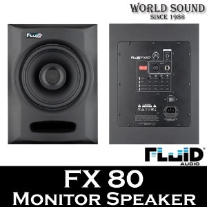 Fluid Audio - FX80  F Series (1조) 모니터스피커