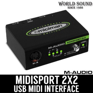 M-AUDIO - MIDISPORT 2X2 USB 미디 인터페이스