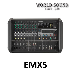 야마하 EMX5 12채널 앰프 내장 행사용 파워드 믹서
