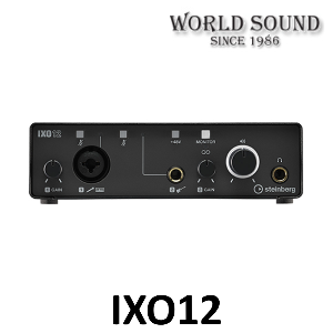 IXO12 BLACK 스테인버그 USB 루프백 오디오 인터페이스